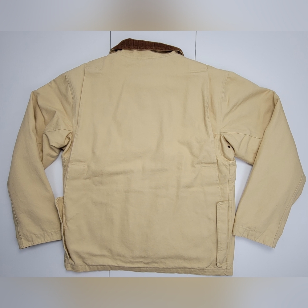 Nike Life Flannel-Lined Barn Coat Sesame Work Jacket FZ0132-252 Men Small New - Picture 2 of 14